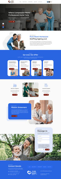 Homecare Web Design