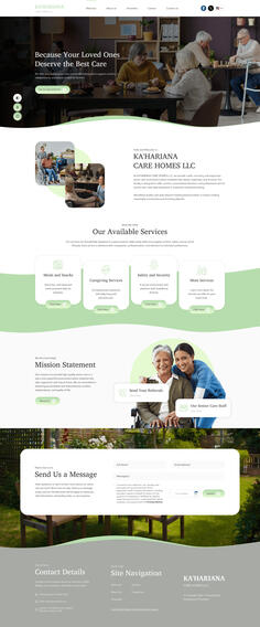 Facility Care Web Design